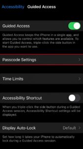 Set Up Guided Access to Lock Apps