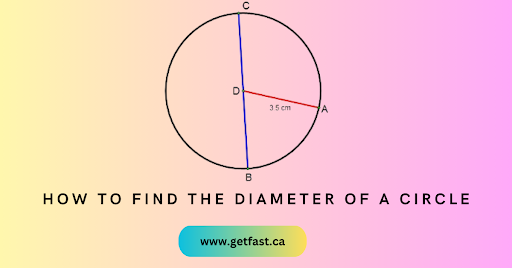 how to find the diameter of a circle